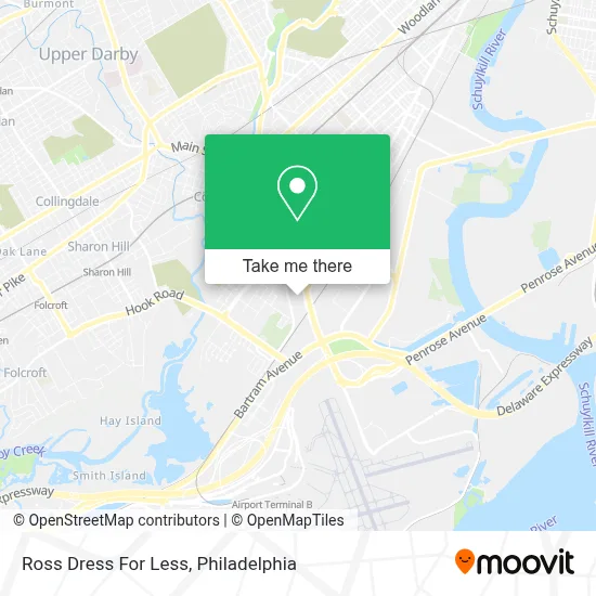 Ross Dress For Less map