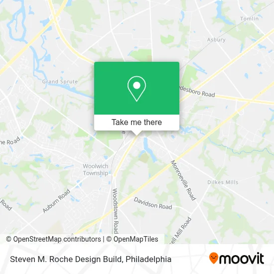 Steven M. Roche Design Build map
