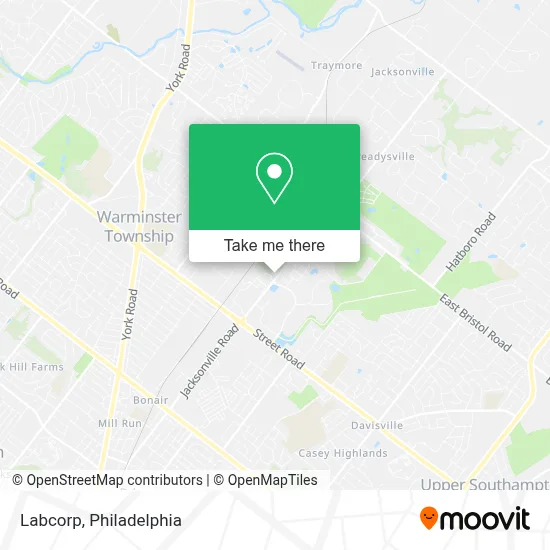 Labcorp map