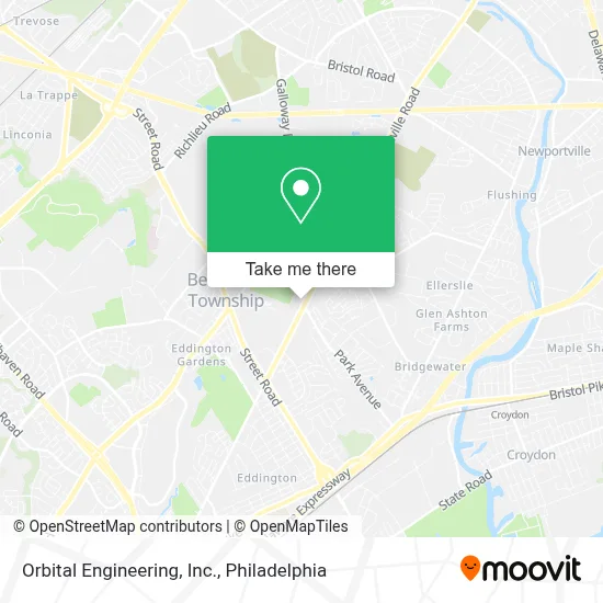 Orbital Engineering, Inc. map