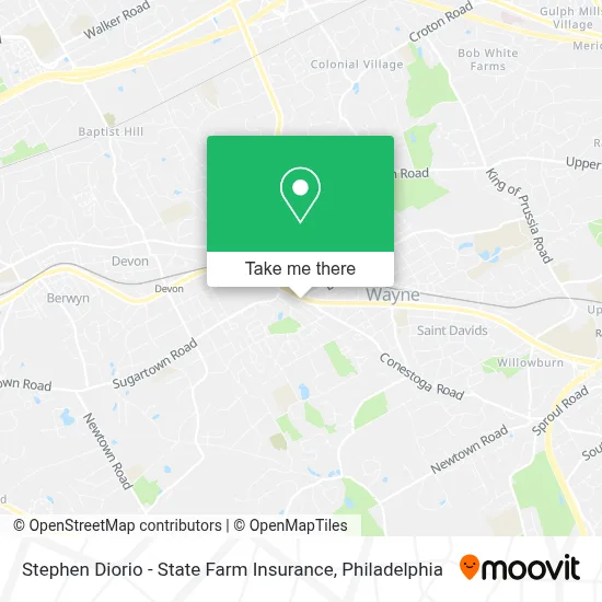 Stephen Diorio - State Farm Insurance map