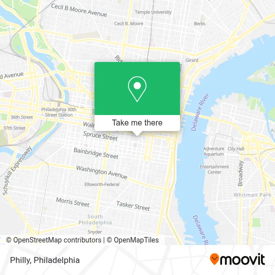 Philly map