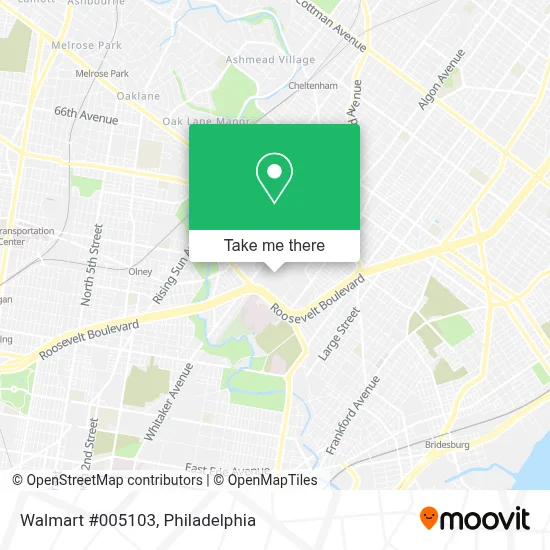 Walmart #005103 map