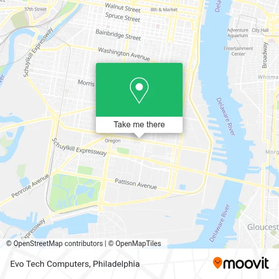 Evo Tech Computers map