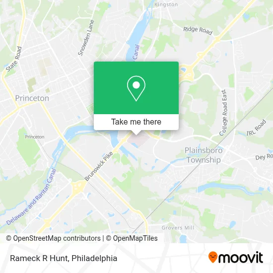 Rameck R Hunt map