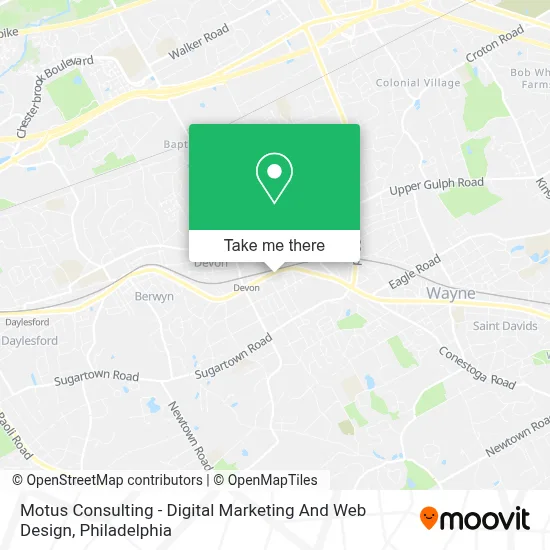 Motus Consulting - Digital Marketing And Web Design map