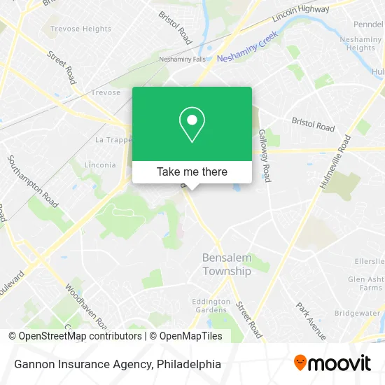 Gannon Insurance Agency map