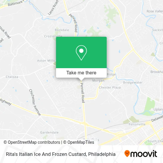 Rita's Italian Ice And Frozen Custard map