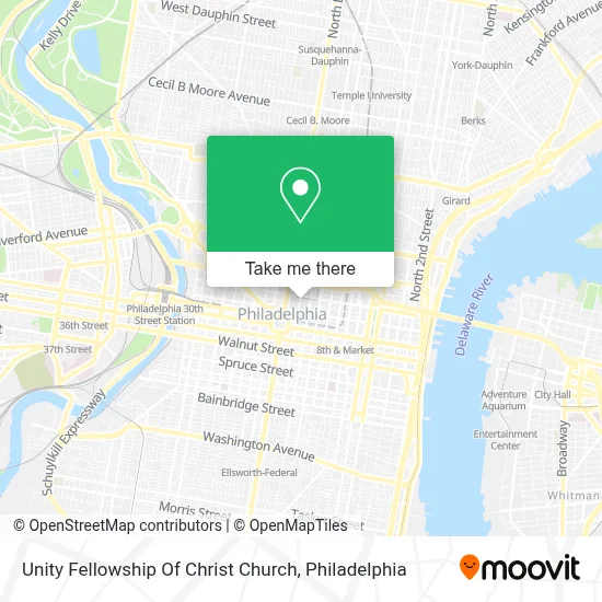 Unity Fellowship Of Christ Church map