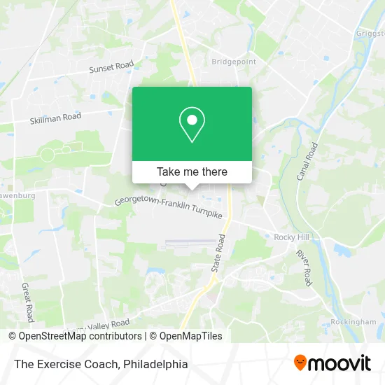 The Exercise Coach map