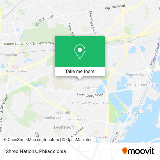 Shred Nations map