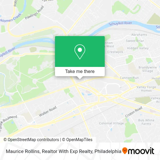 Maurice Rollins, Realtor With Exp Realty map