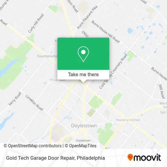 Gold Tech Garage Door Repair map