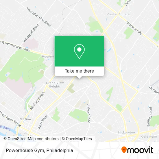 Powerhouse Gym map