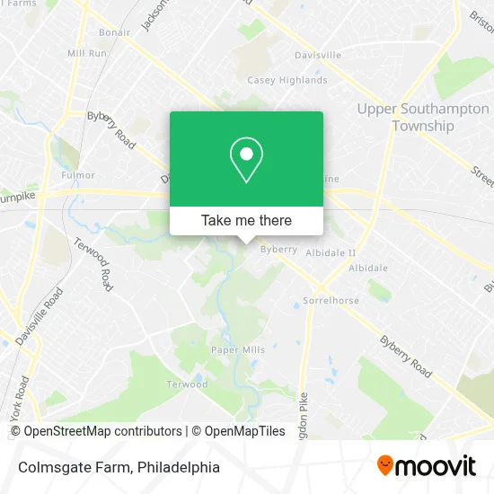 Colmsgate Farm map