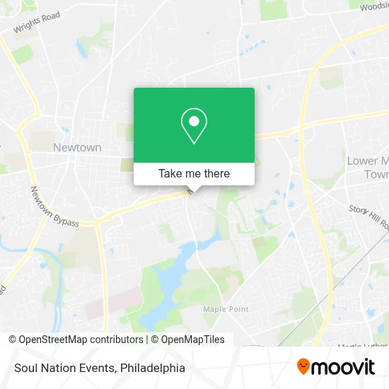 Soul Nation Events map