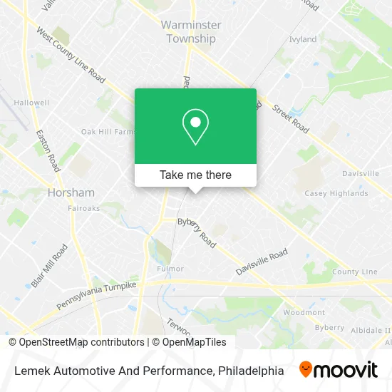 Lemek Automotive And Performance map