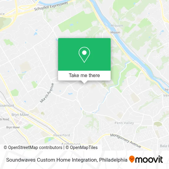 Soundwaves Custom Home Integration map