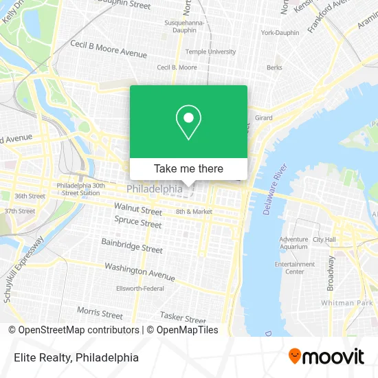 Elite Realty map