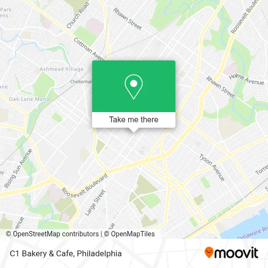 C1 Bakery & Cafe map