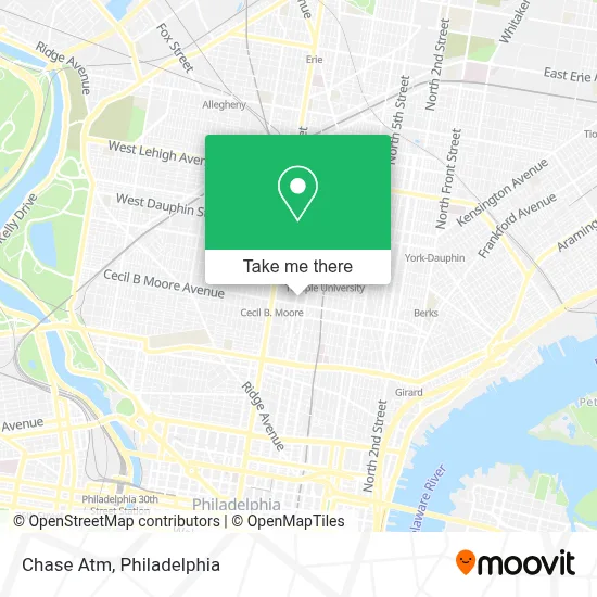 Chase Atm map