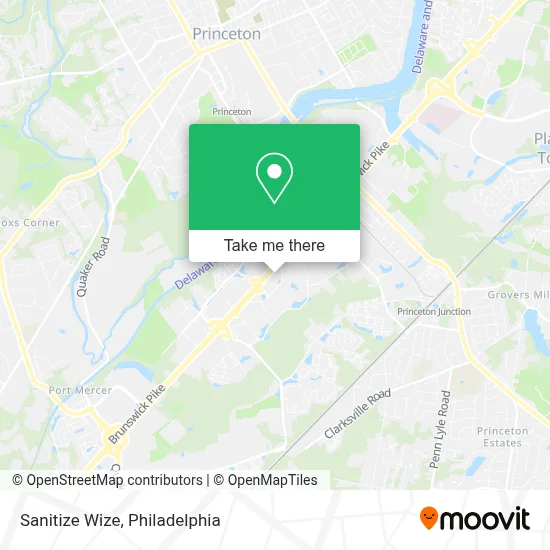 Sanitize Wize map