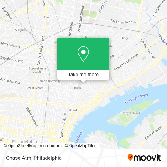 Chase Atm map