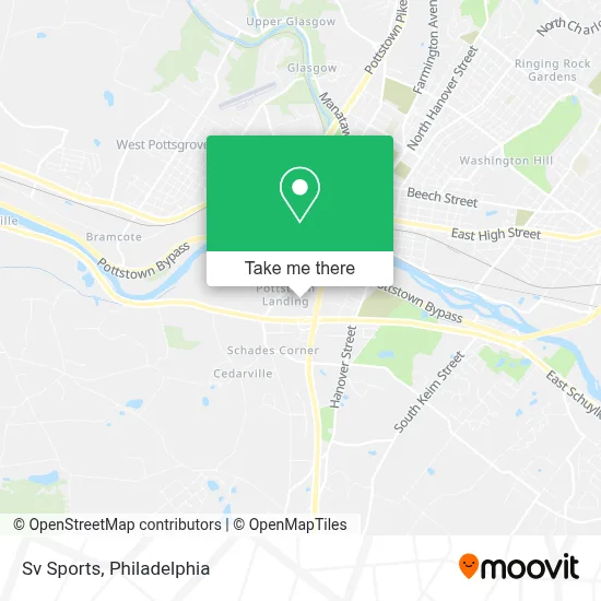 Sv Sports map