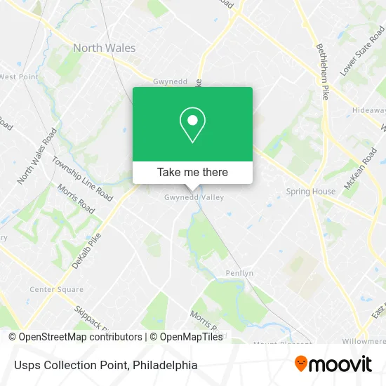 Usps Collection Point map