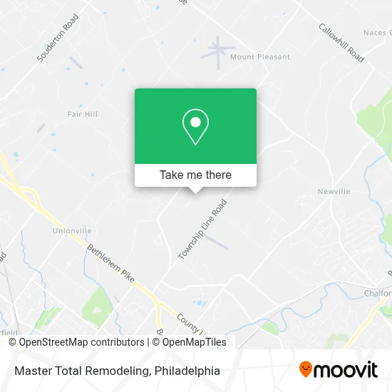 Master Total Remodeling map