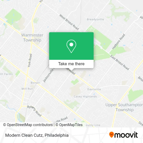 Modern Clean Cutz map