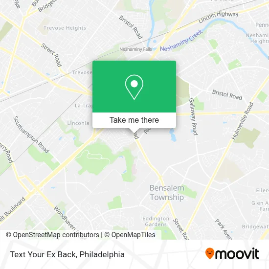 Text Your Ex Back map