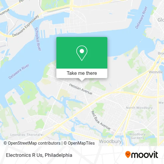 Electronics R Us map