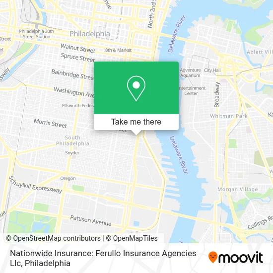 Nationwide Insurance: Ferullo Insurance Agencies Llc map