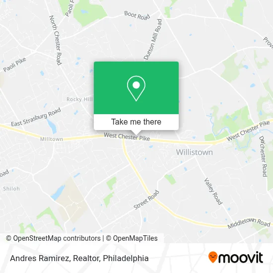 Andres Ramirez, Realtor map