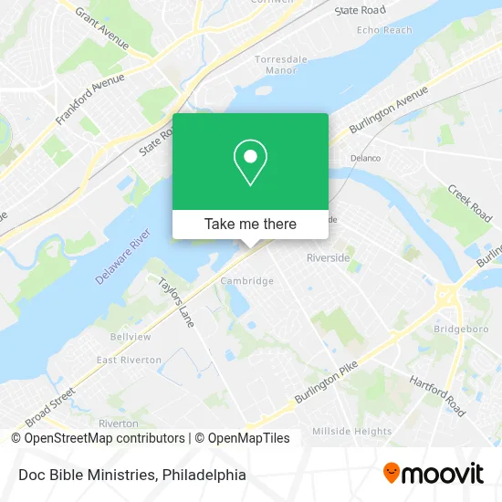Doc Bible Ministries map