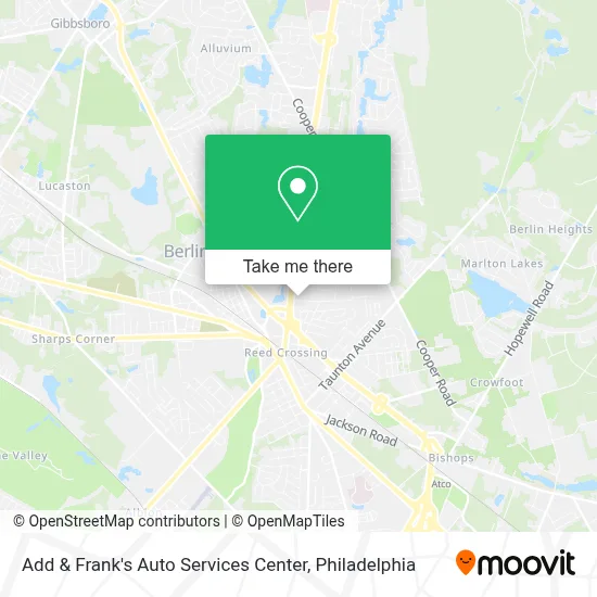 Add & Frank's Auto Services Center map