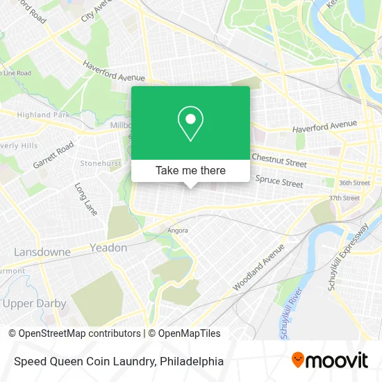 Speed Queen Coin Laundry map