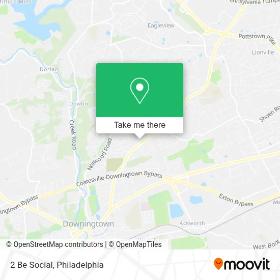 2 Be Social map