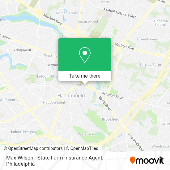 Max Wilson - State Farm Insurance Agent map