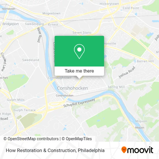 How Restoration & Construction map