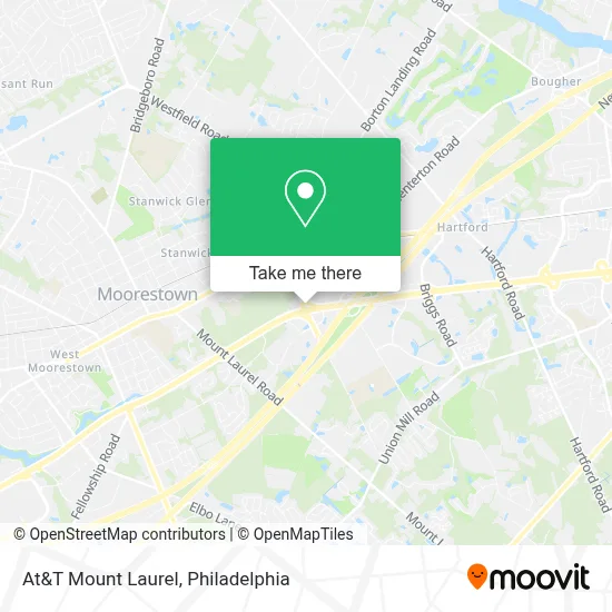 At&T Mount Laurel map