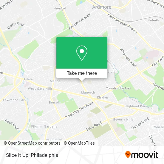 Slice It Up map