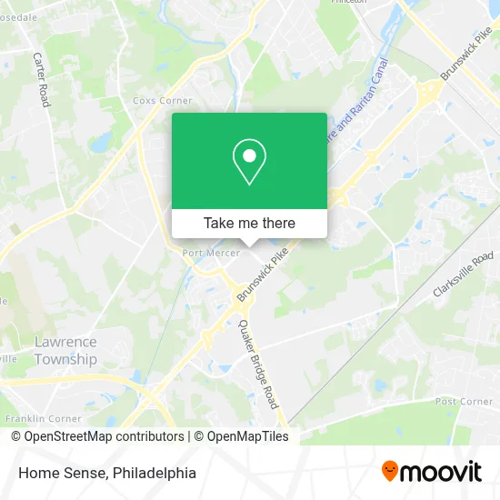 Home Sense map