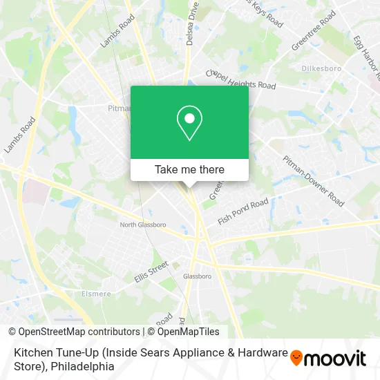 Kitchen Tune-Up (Inside Sears Appliance & Hardware Store) map