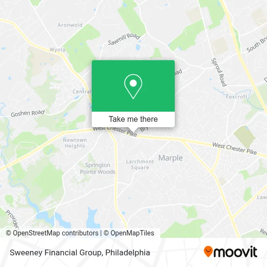 Sweeney Financial Group map