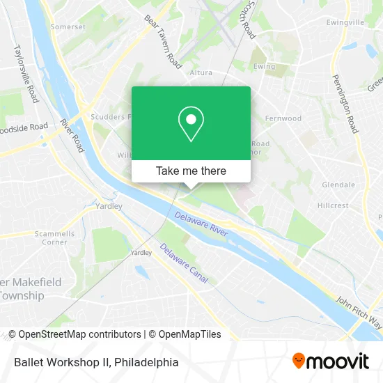 Ballet Workshop II map