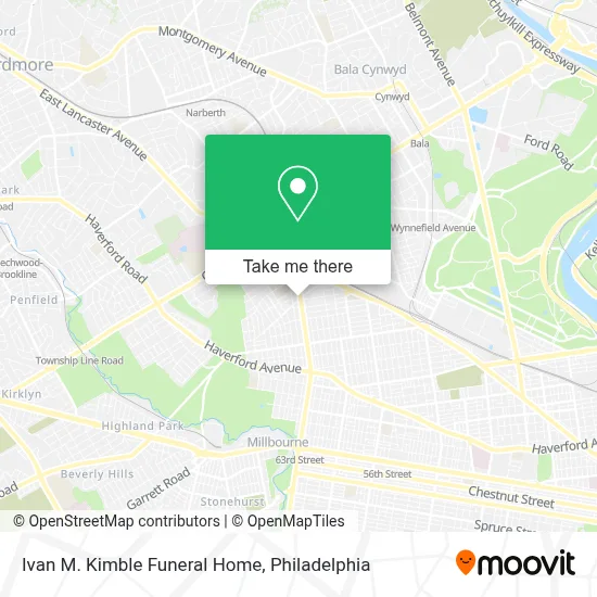 Ivan M. Kimble Funeral Home map