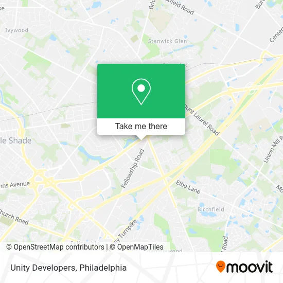 Unity Developers map