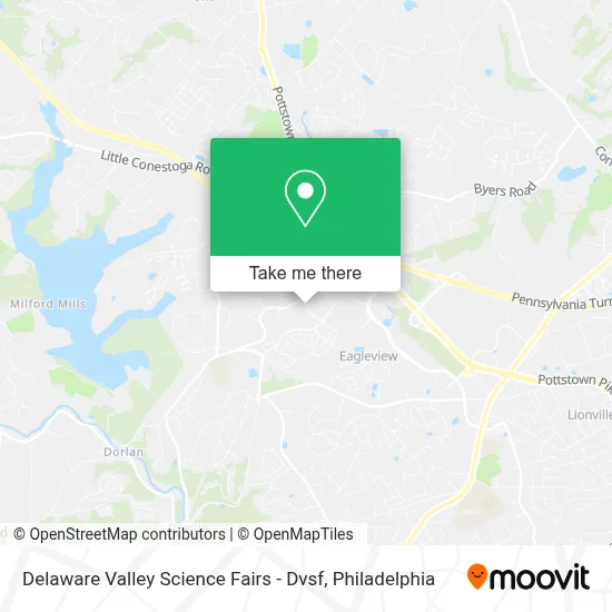 Delaware Valley Science Fairs - Dvsf map